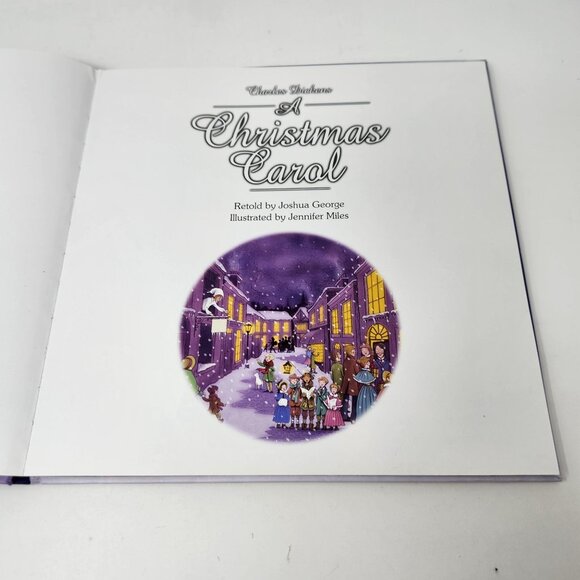 Charles Dickens A Christmas Carol Illustrated Adaptation By Joshua George & Jenn - Picture 7 of 10